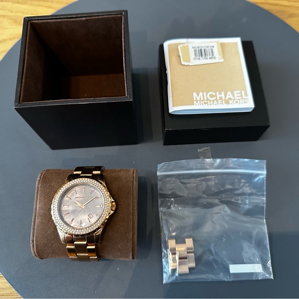 Michael Kors Watch Rose Gold
